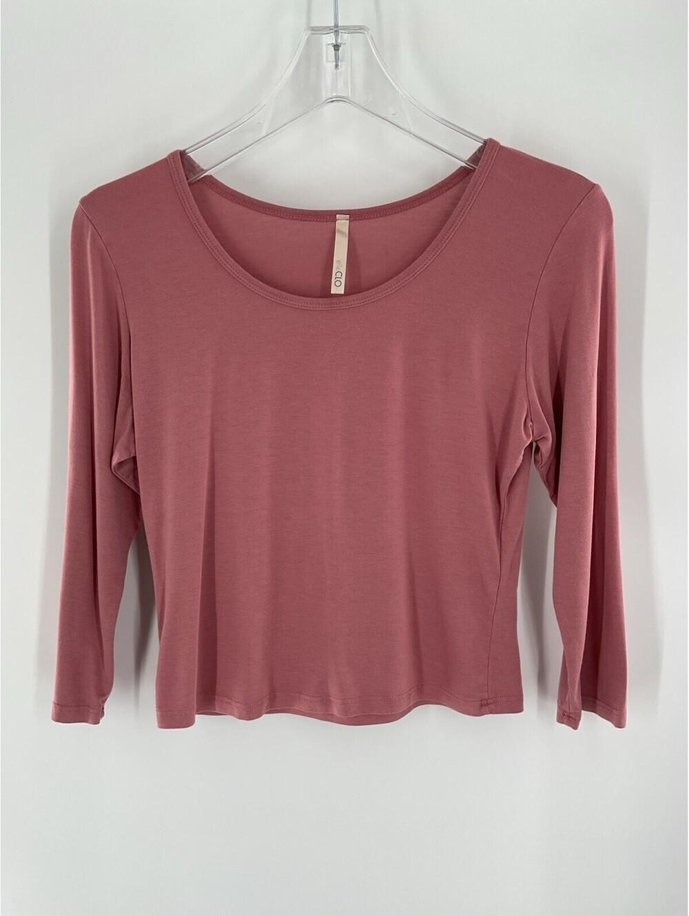 Elle Clo Pink Crop Top Women’s Junior Size Large 113